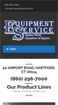 Mobile Screenshot of equipmentservice.net